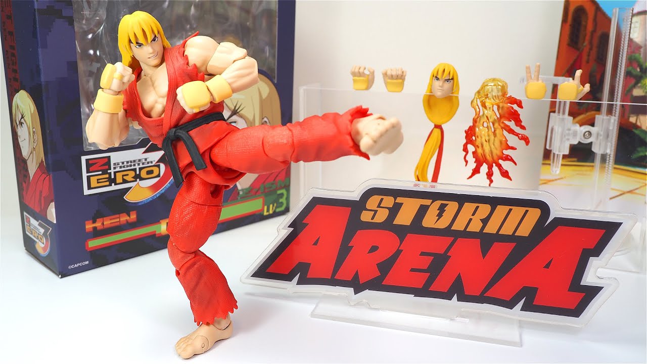 Storm Arena 1/12 Street Fighter Alpha 3 KEN Action Figure | Storm Collectibles Figure  CAPCOM Figure