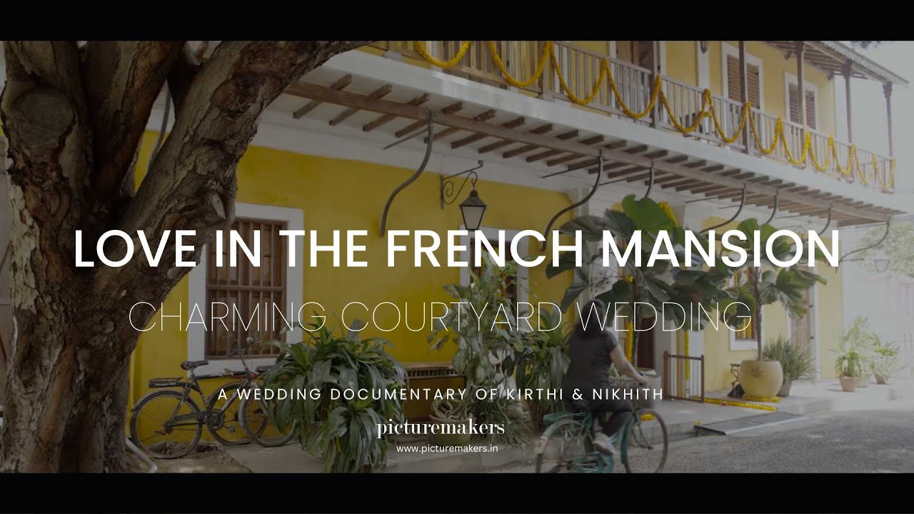 French Elegance: Kirthi & Nikhith's Pondicherry Wedding | Picturemakers