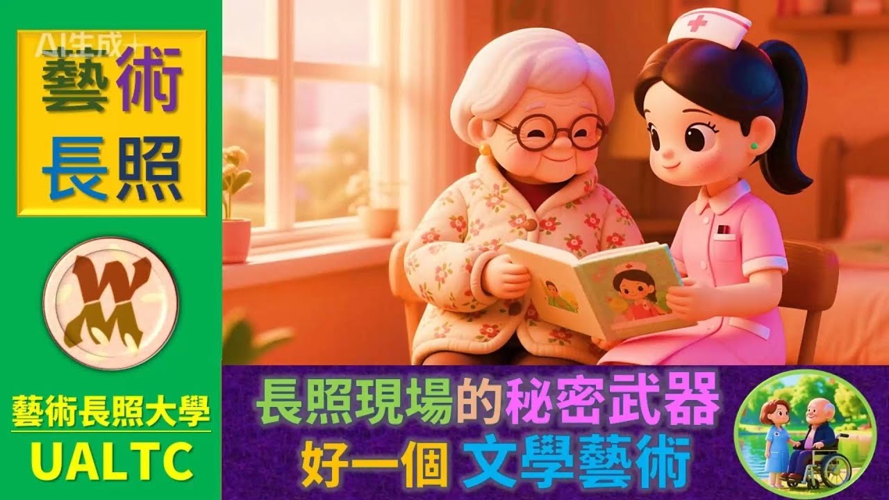 文學藝術讓長照作業變優雅  🎵 特別收錄：主題曲《一句話就亮起來》