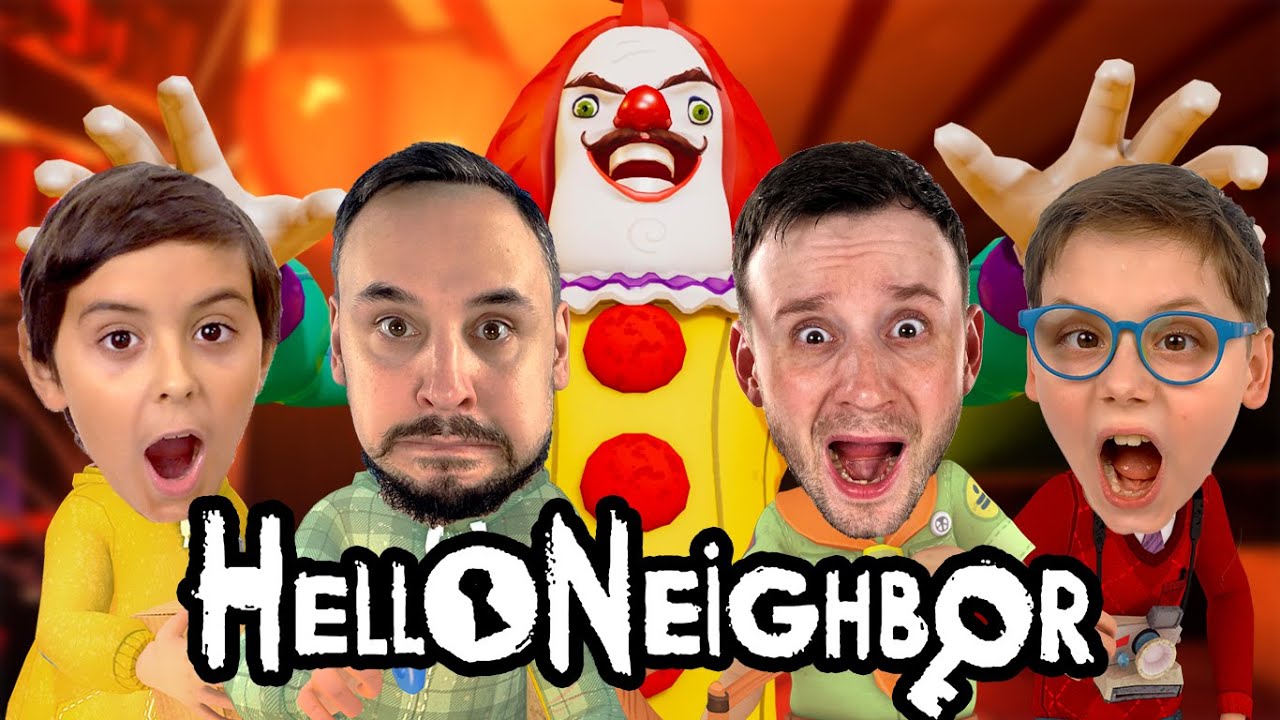 ПАПА РОБ И ЯРИК + ПАПА МАКС И ЕЛИСЕЙ - ПРИВЕТ, СОСЕД - ВСЕ ИГРЫ В HELLO NEIGHBOR НА КАНАЛЕ ПАПА ДОМА