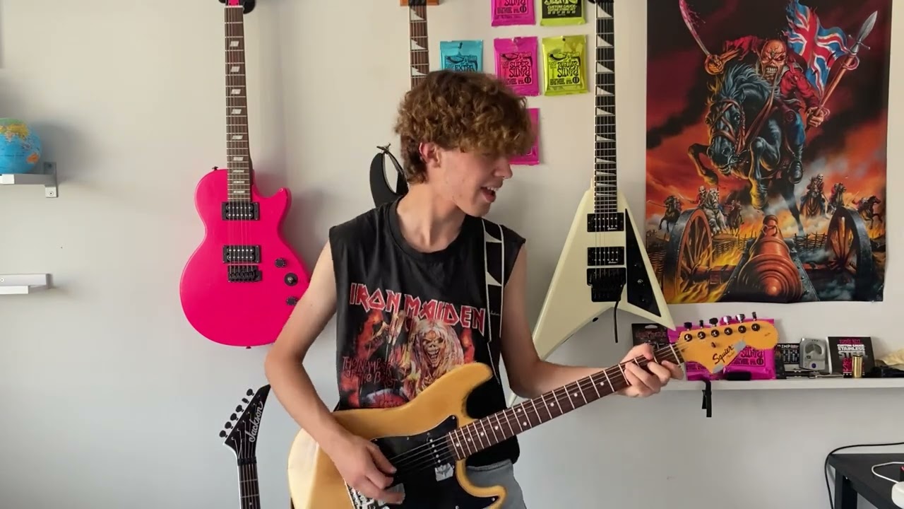 Run to the hills - Iron Maiden (Guitar Cover)