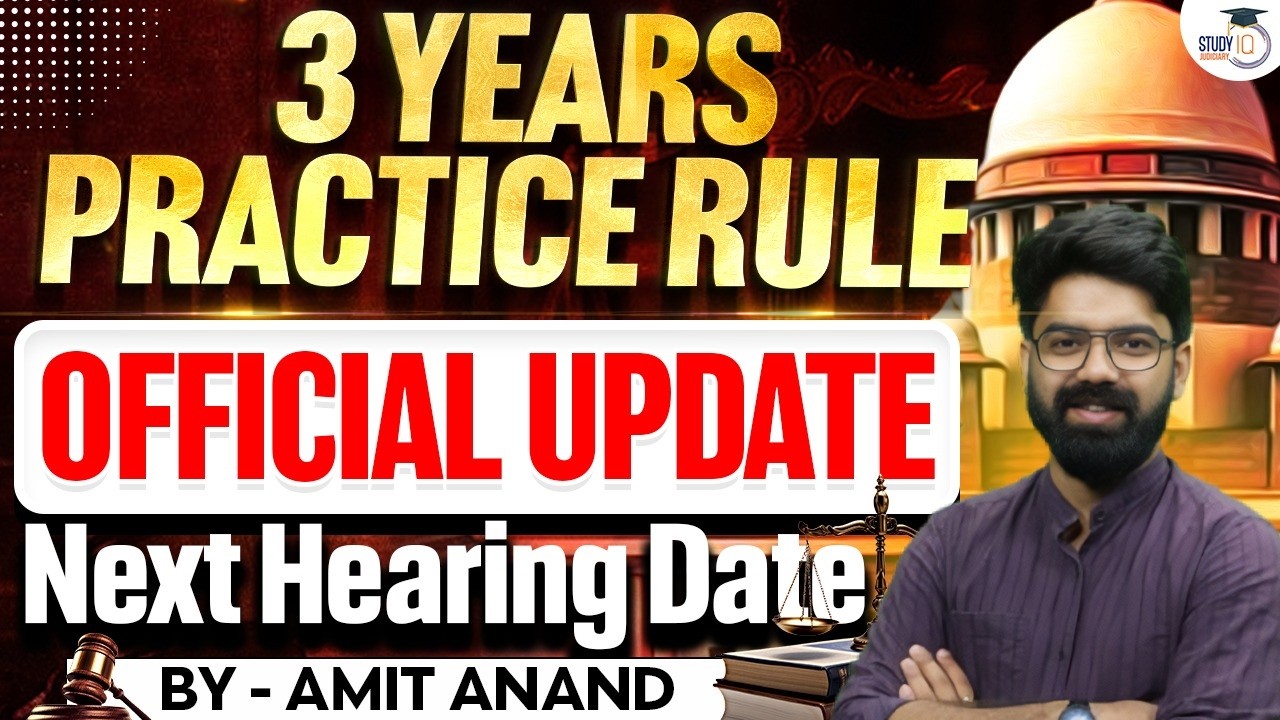 3 YEARS PRACTICE RULEOFFICIAL UPDATE Next Hearing Date | BY AMIT SIR