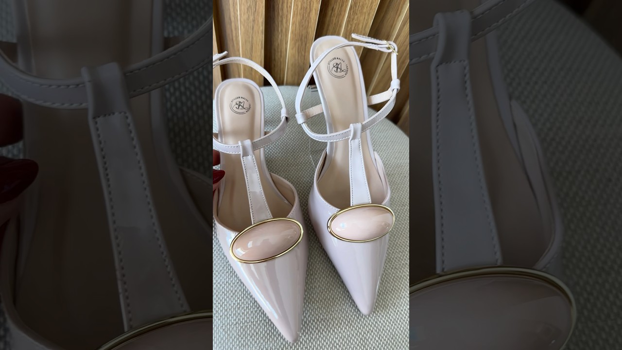 Scarpin Beatriz estilo e conforto. 