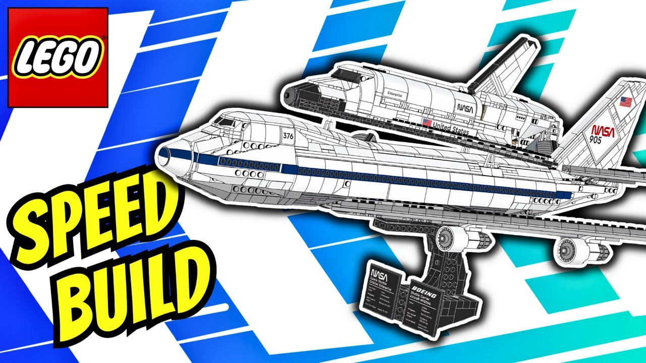 LEGO Shuttle Carrier Aircraft 10360 | Speed Build