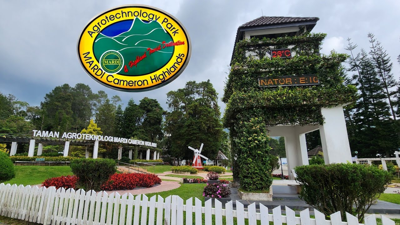 Taman Agroteknologi MARDI Agrotechnology Park Tanah Rata Cameron Highlands Pahang