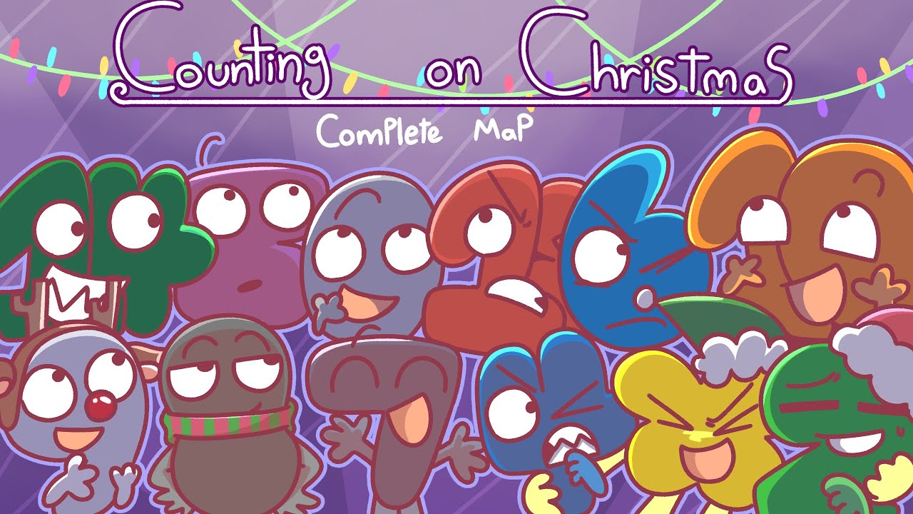 🎄Counting On Christmas 🎄// Completed MAP //