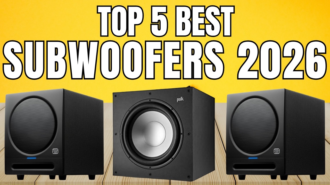 Best Subwoofers 2026 – Ultimate Buyer’s Guide!