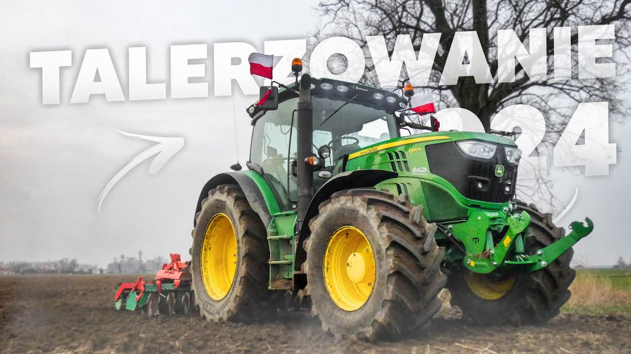★Talerzowanie 2024★John Deere★Agro-Masz★