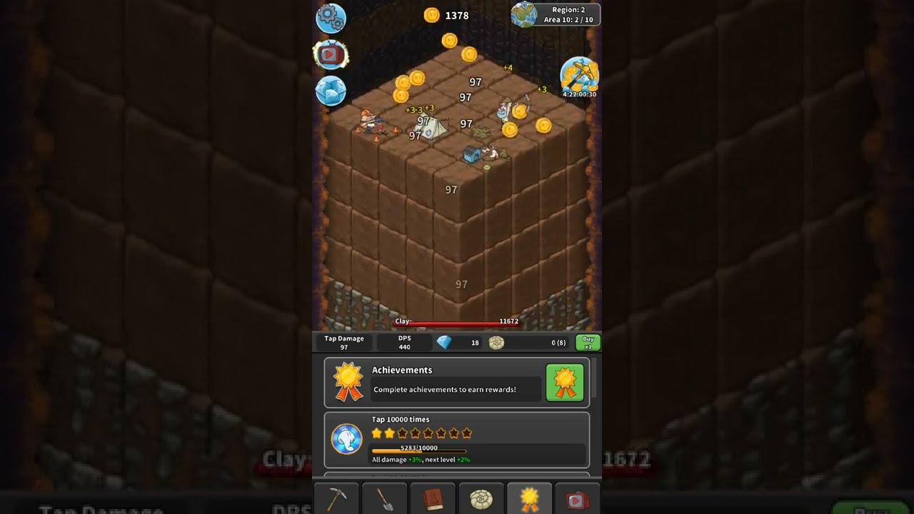 Tap Tap Dig - Idle Clicker Game