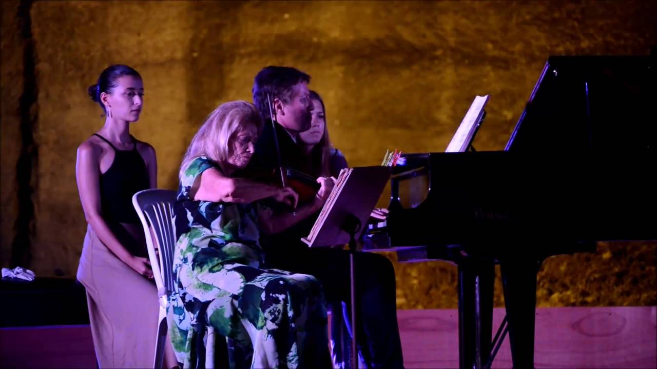 Ayla Erduran & Stephane Blet, Gumusluk International Classical Music Festival, 2016
