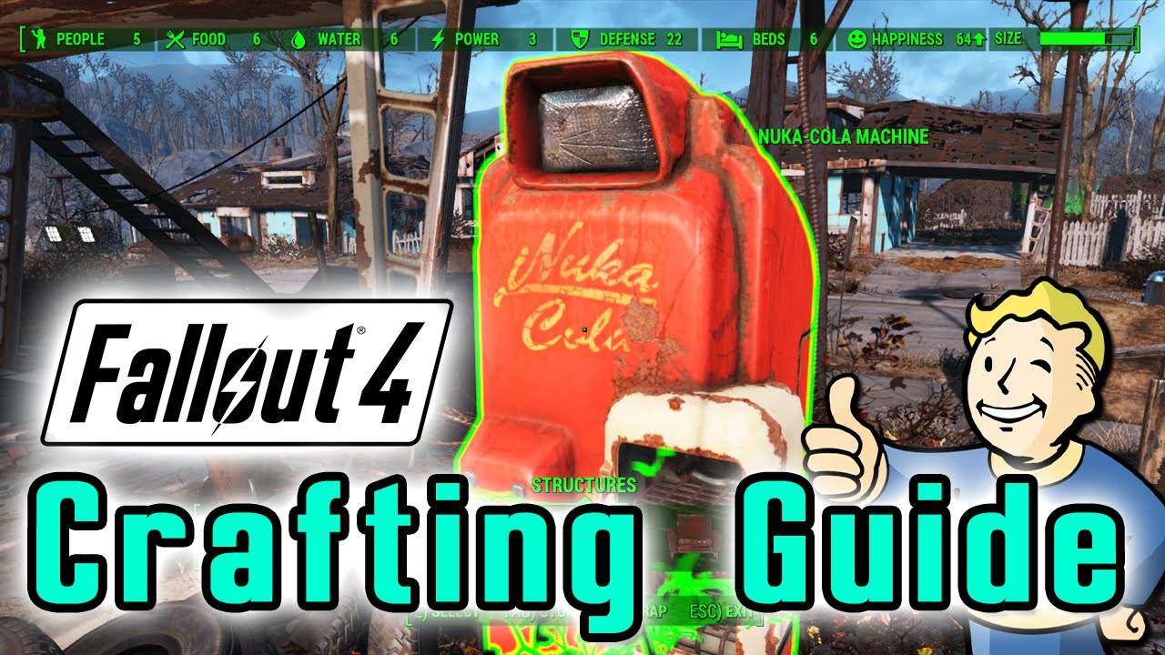 Fallout 4 - BUILDING & CRAFTING GUIDE (How To/Tutorial)