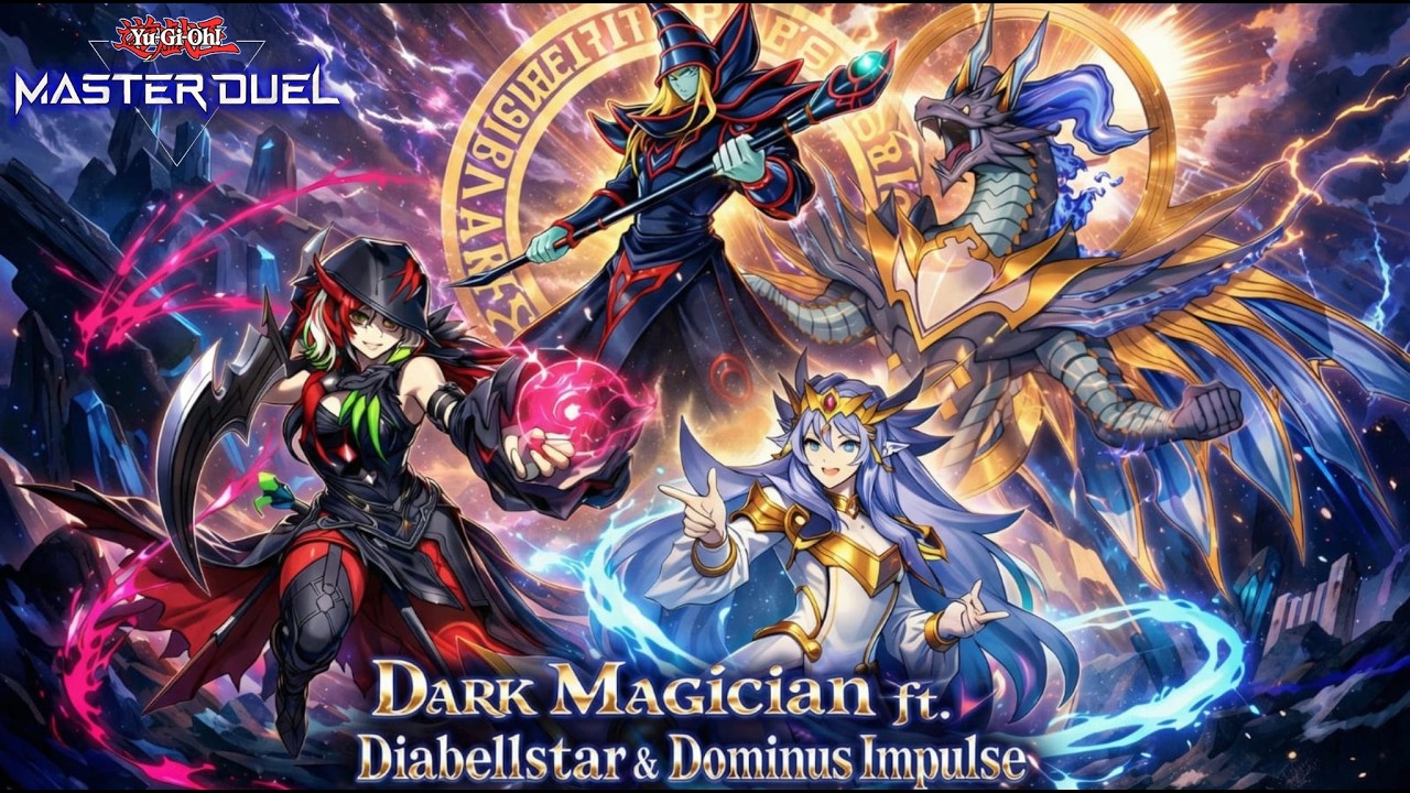 Dark Magician Master Duel ft. Diabellstar - Gameplay Vs Meta Season 50 [Yu-Gi-Oh!]
