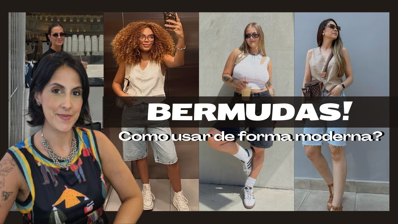 Como Usar Bermuda Jeans de Forma Moderna e Atual?