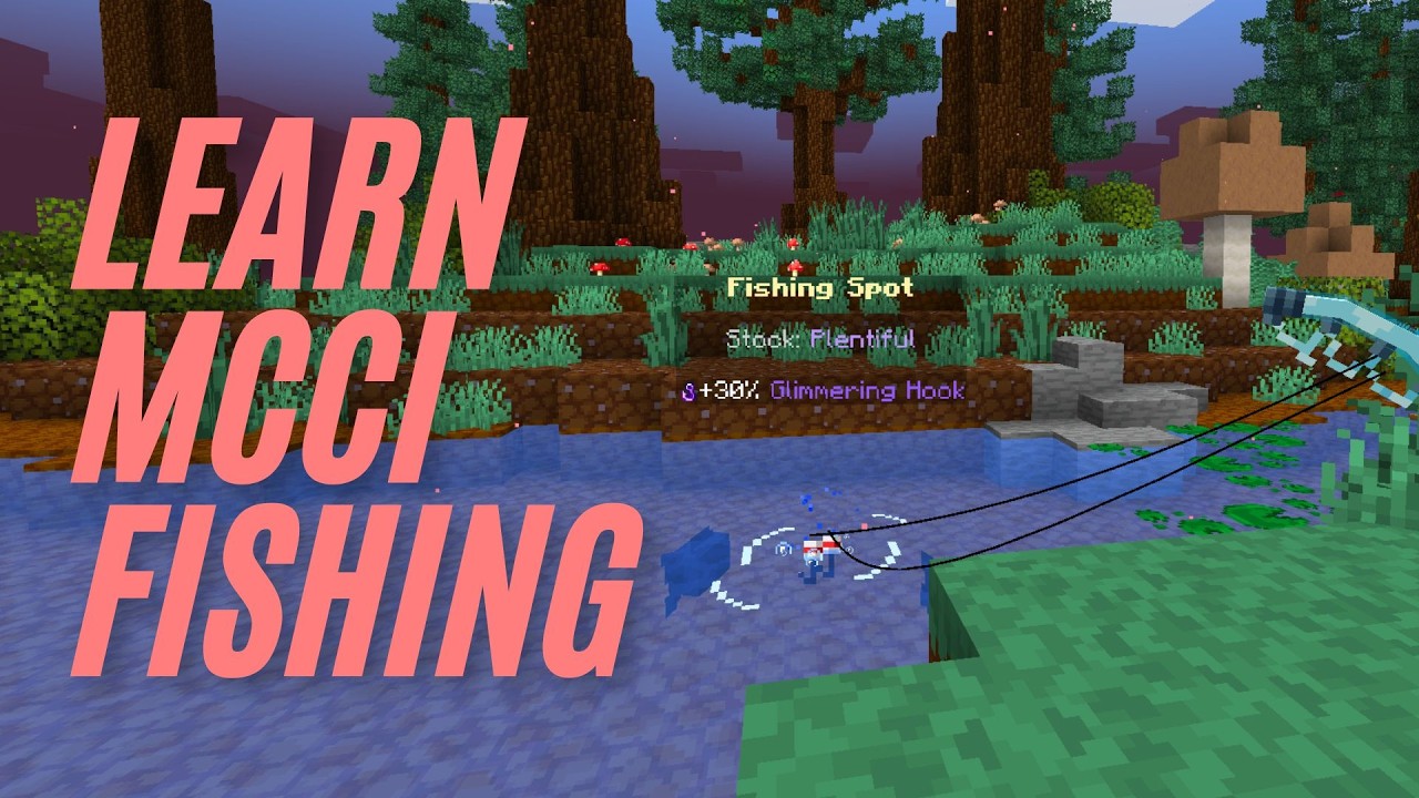 Introduction to Fishing on MCC Island - Beginner's Guide to the Fishing Minigame in Minecraft