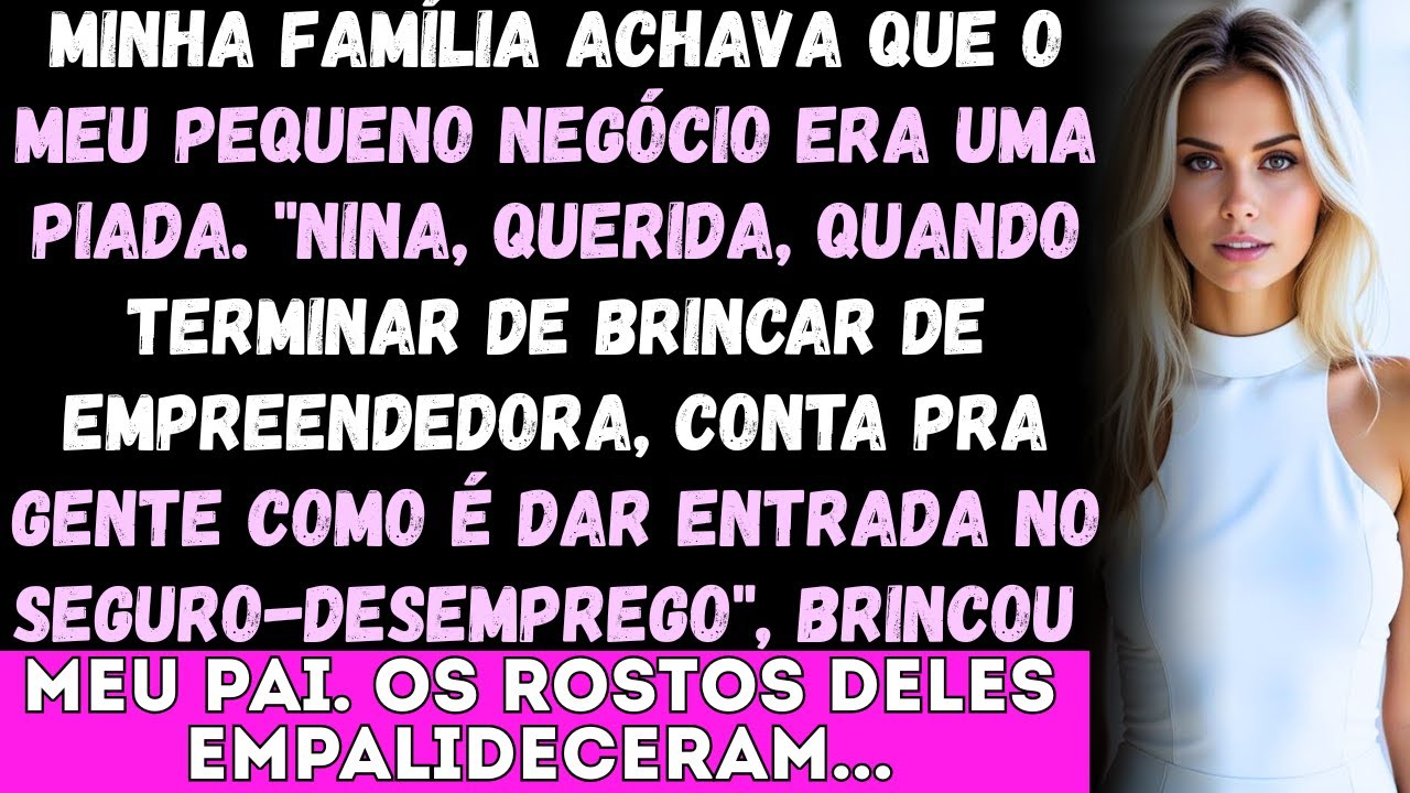 Minha família zombou da minha pequena startup — até que ela se tornou uma marca global.
