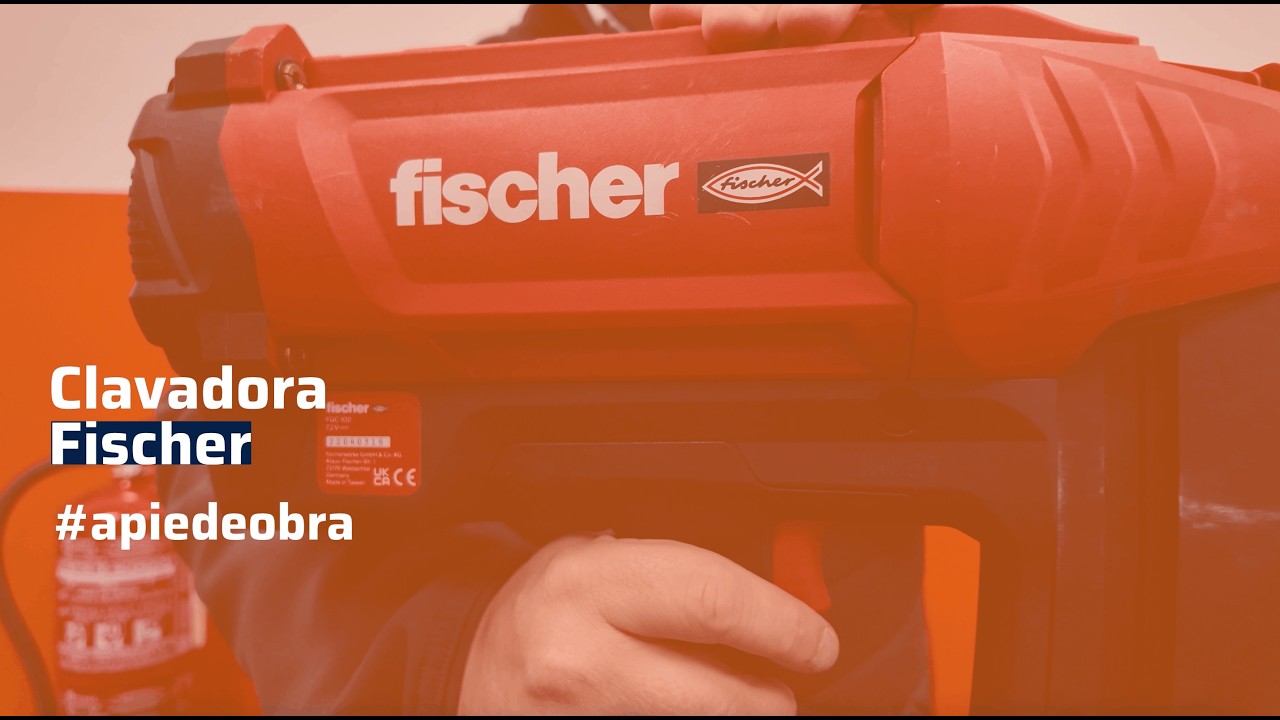 Clavadora FGC 100 de Fischer | Potencia y precisión para Profesionales de la Construcción