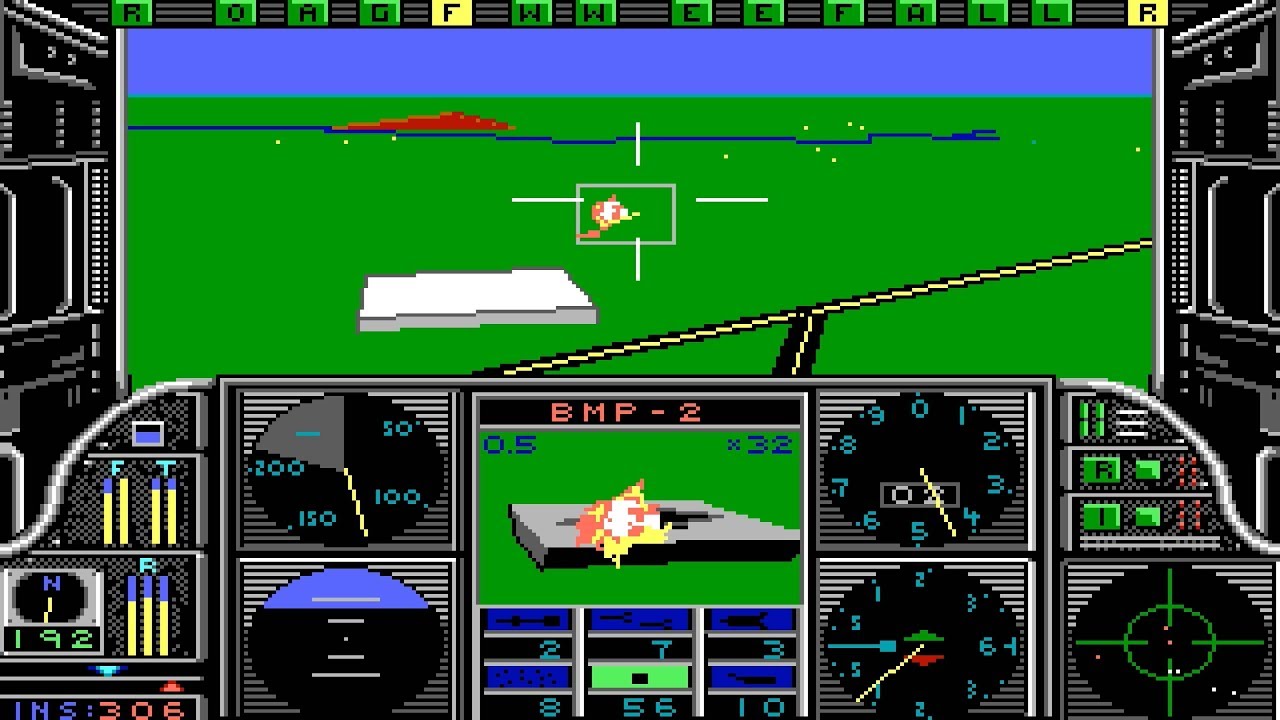 Gunship (PC/DOS) 1987, MicroProse