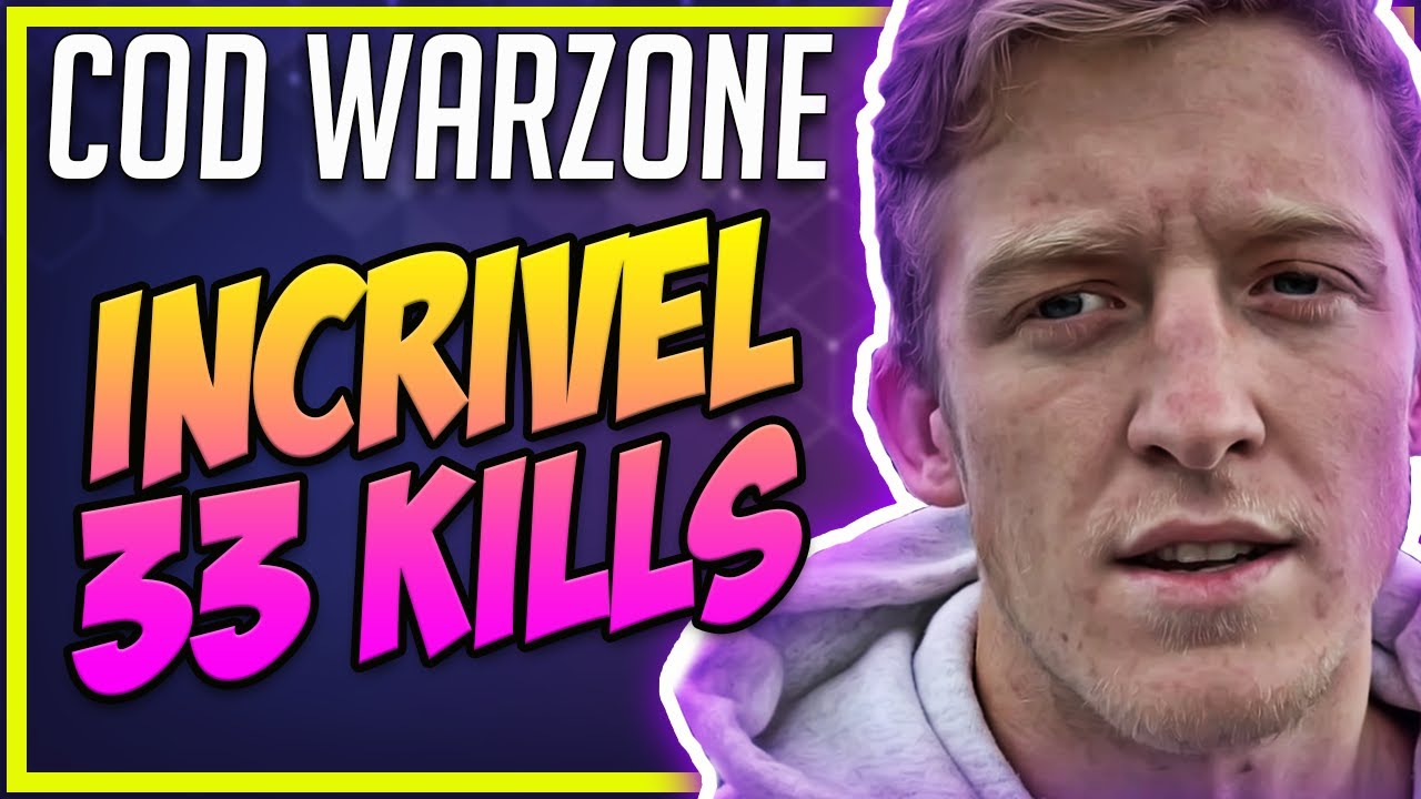 O MELHOR JOGADOR DE WARZONE DO MUNDO? TFUE 33KILLS REACT (CALL OF DUTY - MODERN WARFARE)