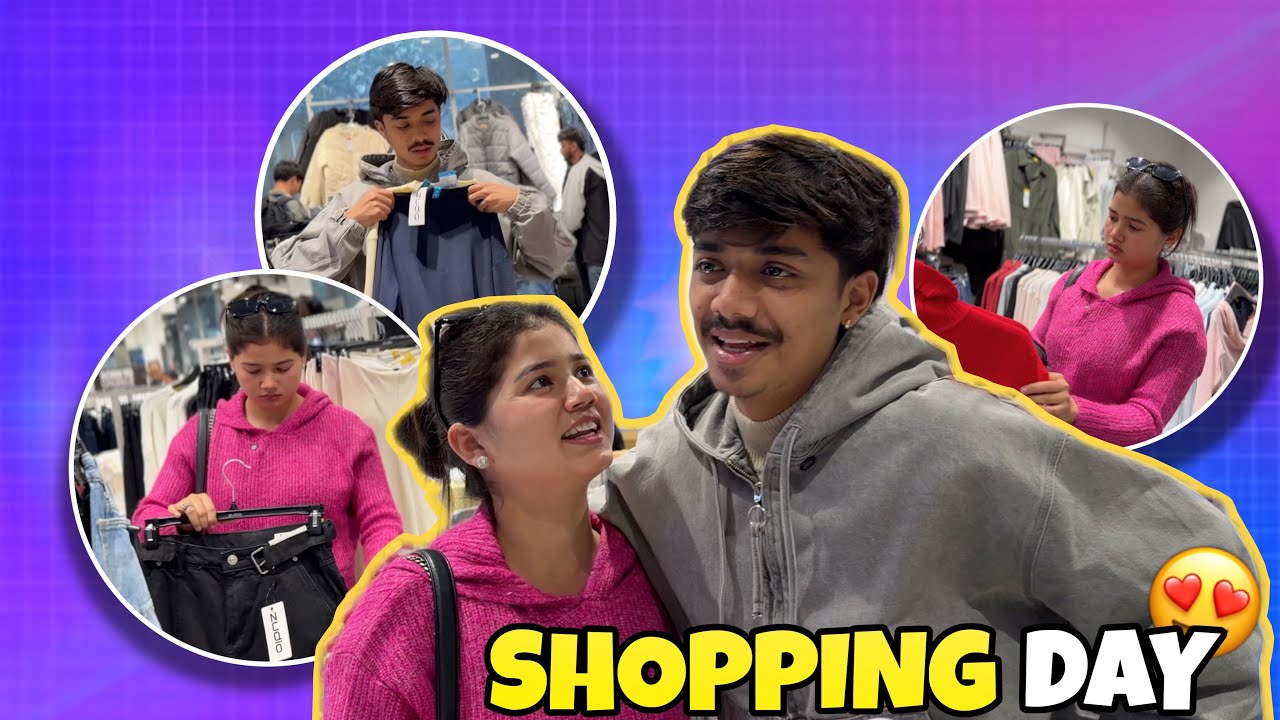 Shopping 🛍️ With Panku ❤️🫰
