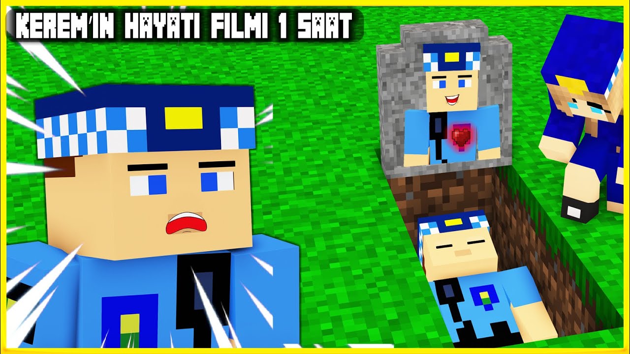 MİNECRAFT KEREM KOMİSER MACERALARI FİLMİ 🥰😘 Minecraft Zengin Fakir Hayatı