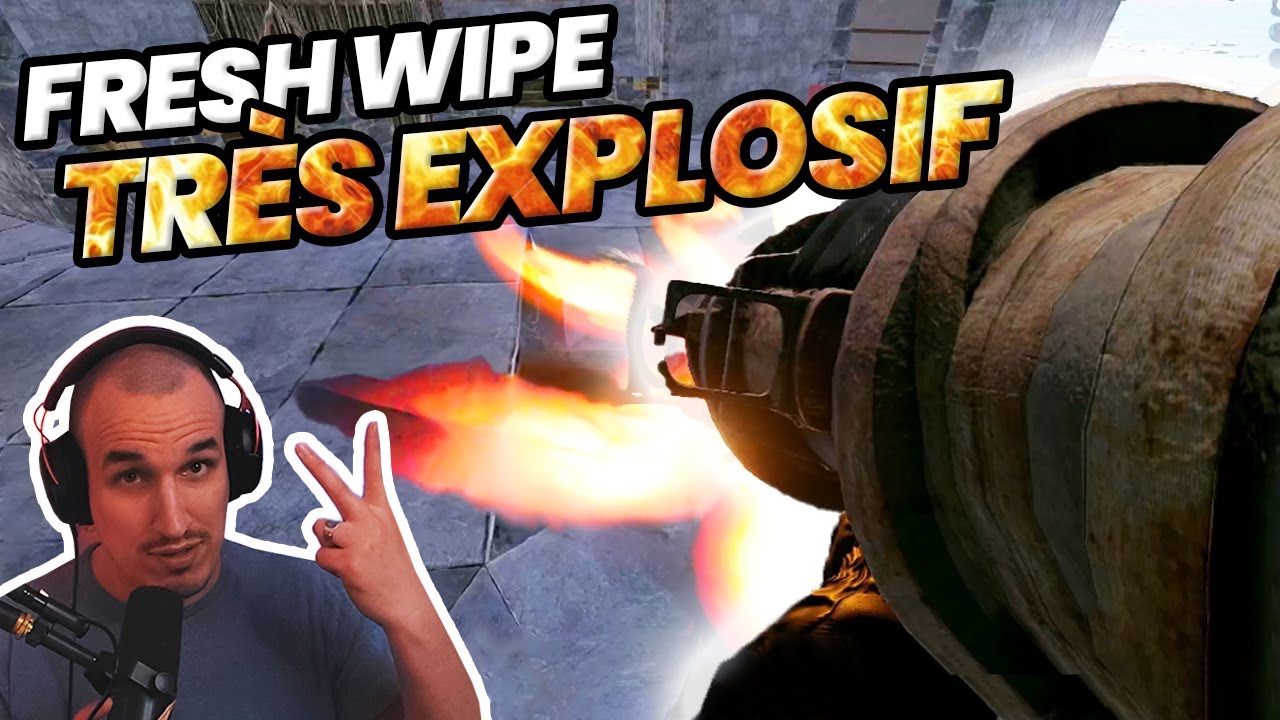 2 raids ON le jour du fresh wipe !!!  | Rust Trio feat @dahmien7 et @twixgauche_ttv