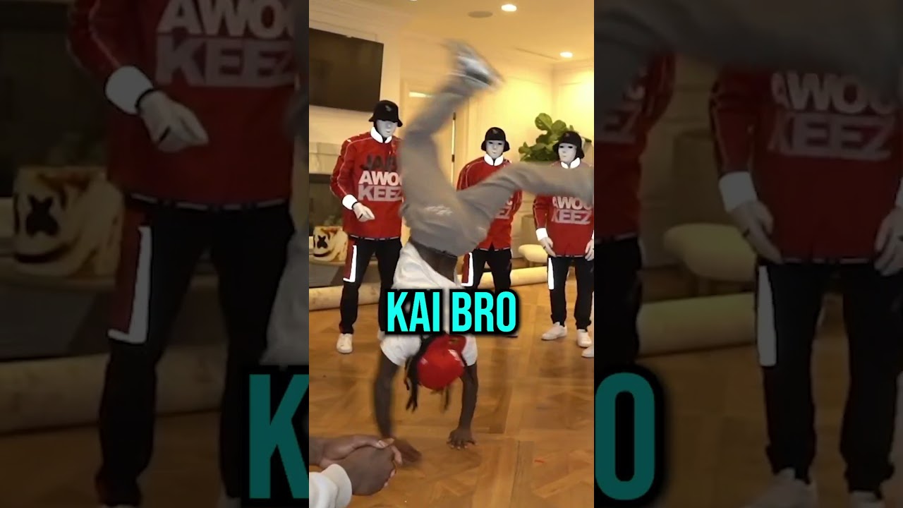 Kai Cenat Outdances The Jabbawockeez