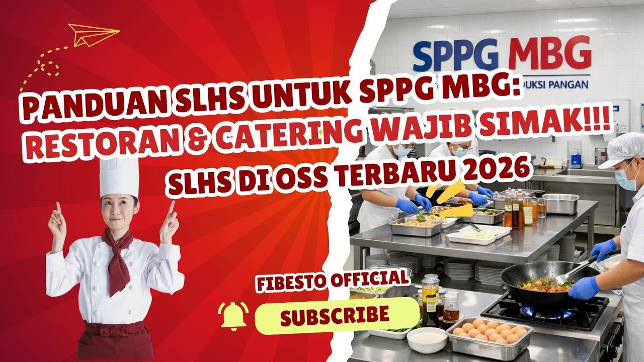 Panduan SLHS OSS 2026 untuk MBG, Restoran & Catering (Lengkap!)