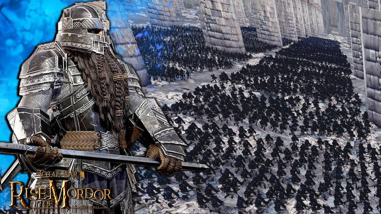 ГНОМЫ ШТУРМУЮТ КОПИ МОРИИ - Rise Of Mordor