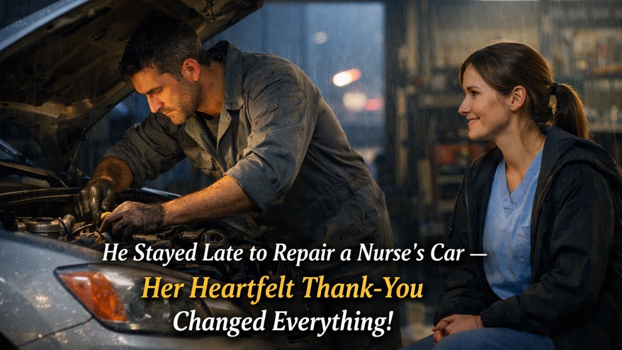 A Mechanic’s Late-Night Kindness Changed a Nurse’s Life Forever