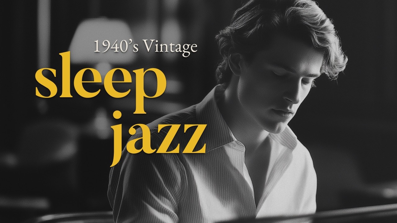 Sleep Jazz – 1940's Nostalgic Vintage Piano and Vocal for Night Mood, Deep Rest