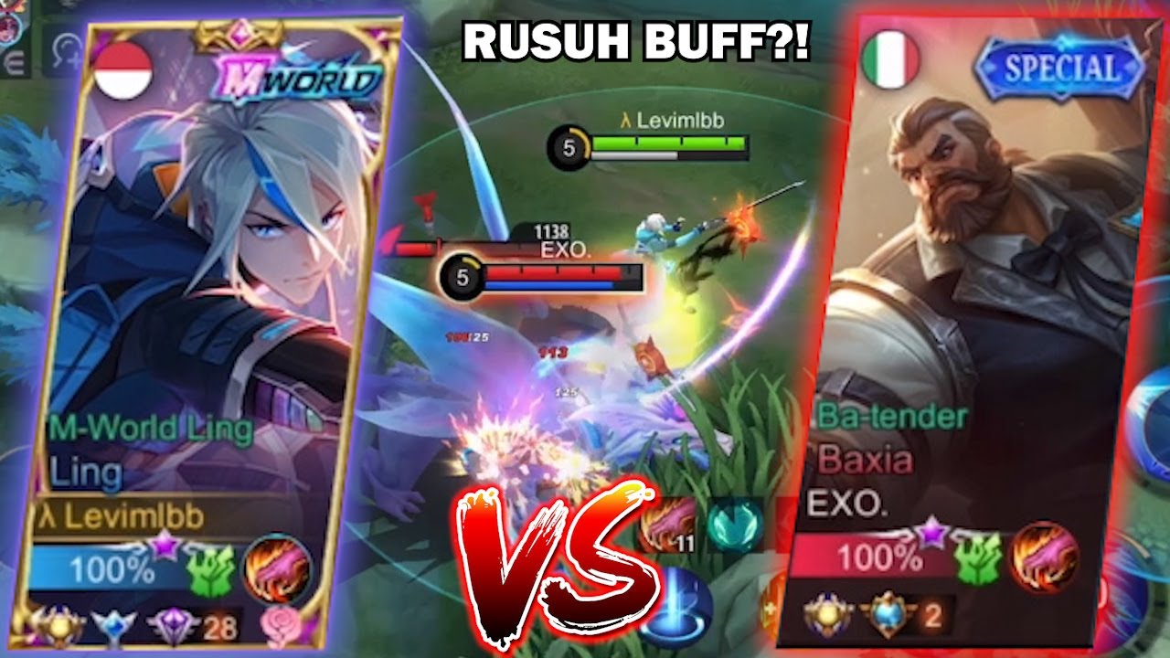 LING VS PRO BAXIA!! | LING LEVIMLBB VS SUPREME NO.2 BAXIA | WHO WILL WIN?! - Mobile Legends