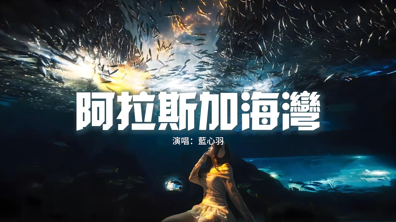 藍心羽 - 阿拉斯加海灣（原唱：菲道爾）『上天啊 難道你看不出我很愛她，怎麼明明相愛的兩個人 你要拆散他們啊。』【動態歌詞MV】