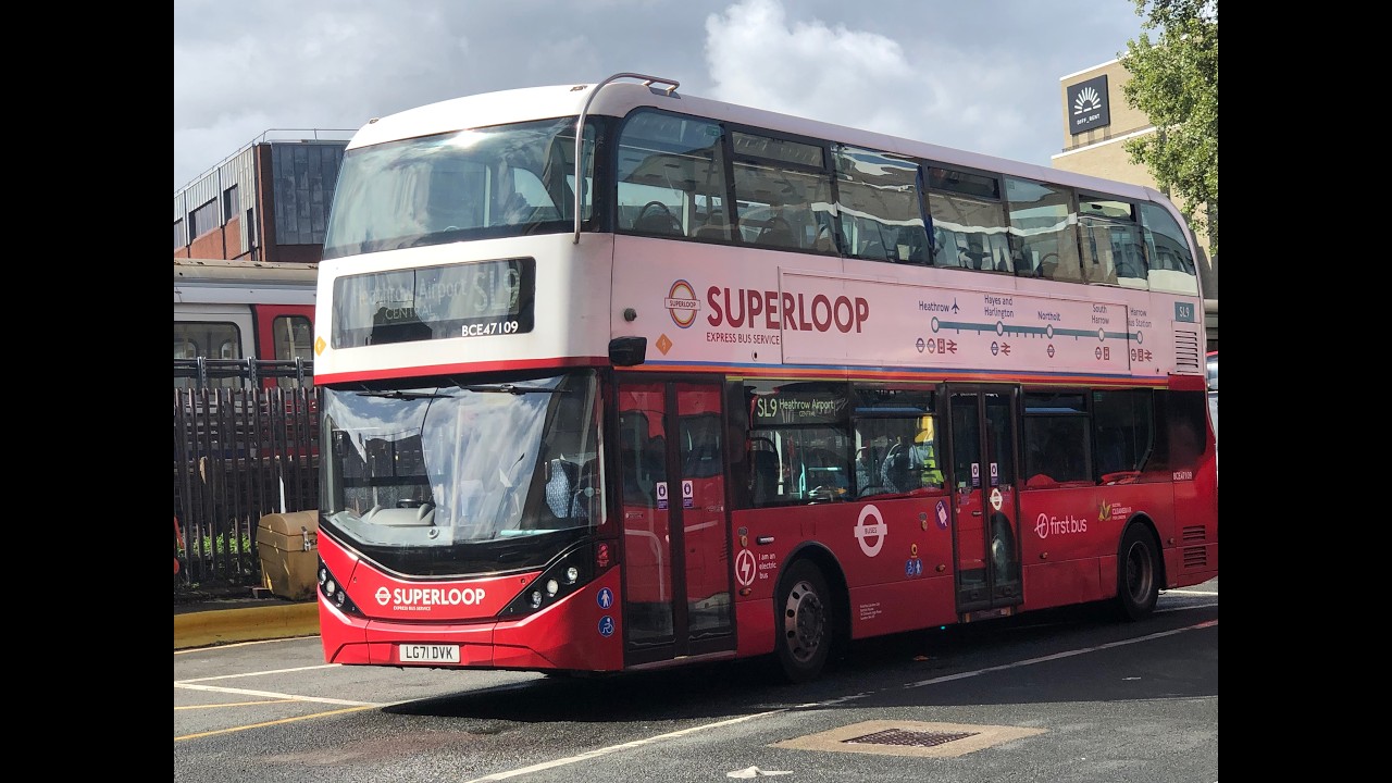 London Bus Route SL9 - Harrow Bus station - Heathrow Central Bus Station
