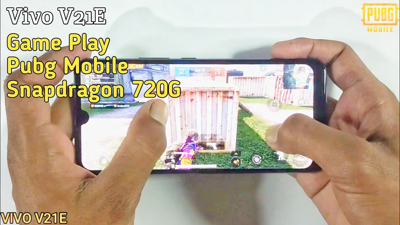 Vivo V21E Game Play | Pubg Mobile, Graphics And Gyro Test, Snapdragon 720G
