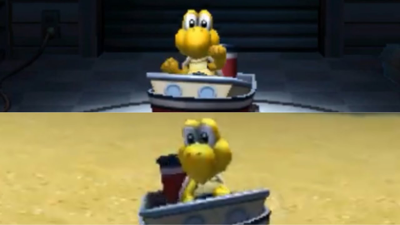 Mario Kart 7 - Koopa Troopa gameplay (Banana Cup/100cc)