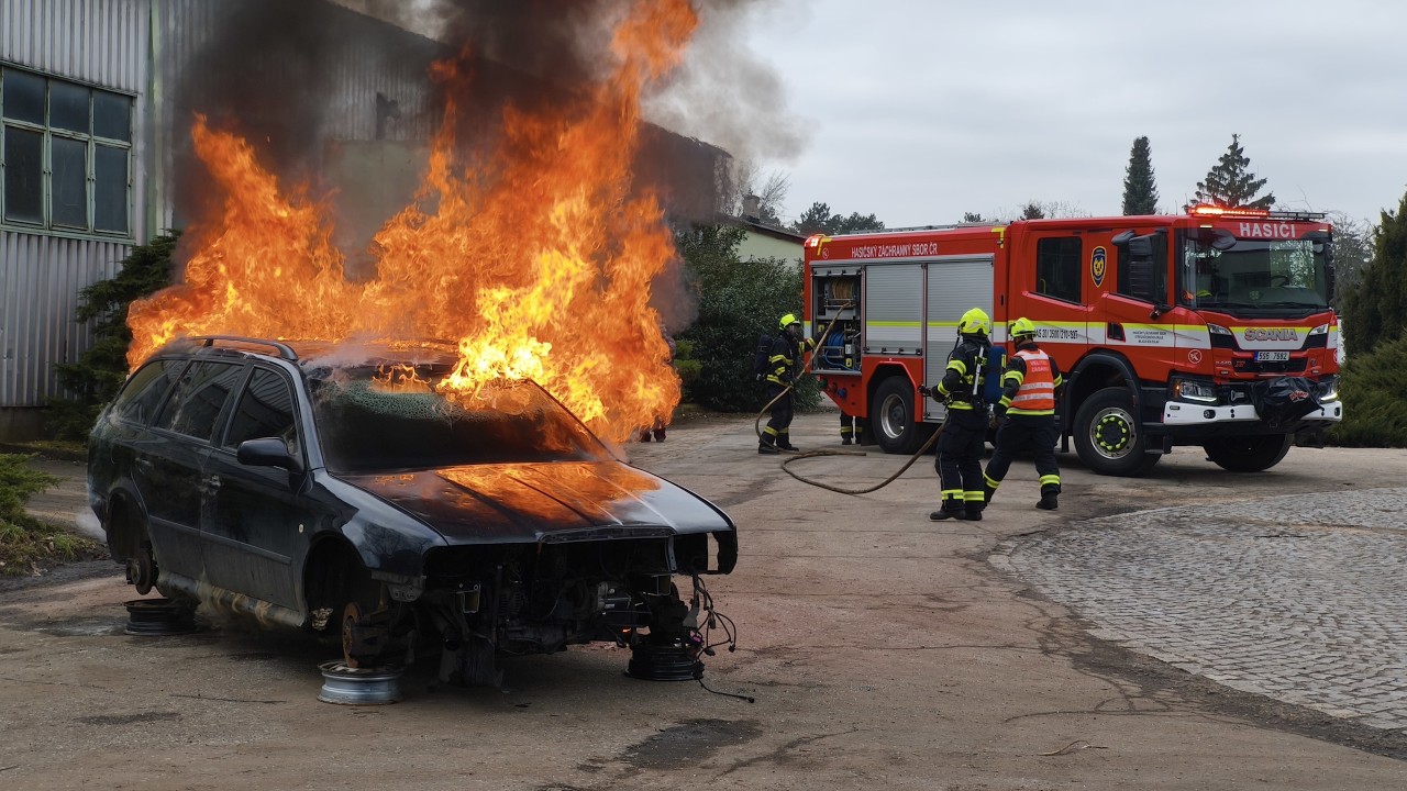 Mladá Boleslav: SOŠ Jičínská nabízí obor Požární ochrana, spolupracuje s profesionálními hasiči