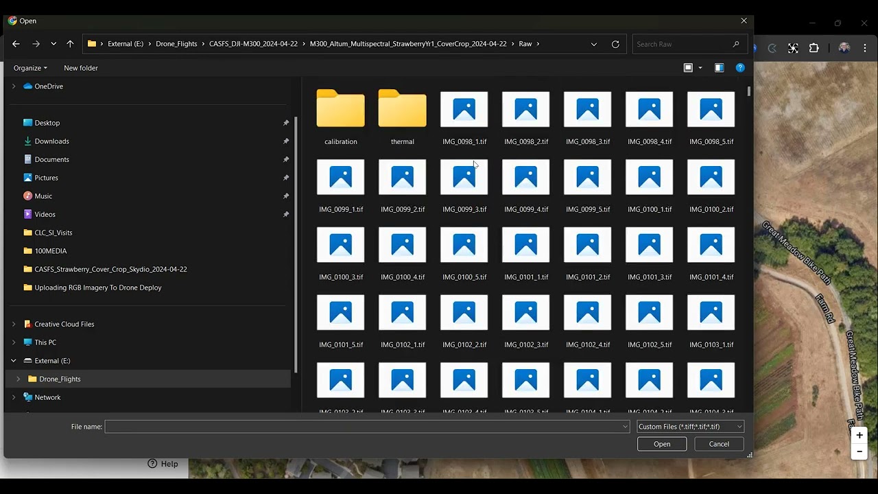 Uploading Multispectral Imagery to Drone Deploy