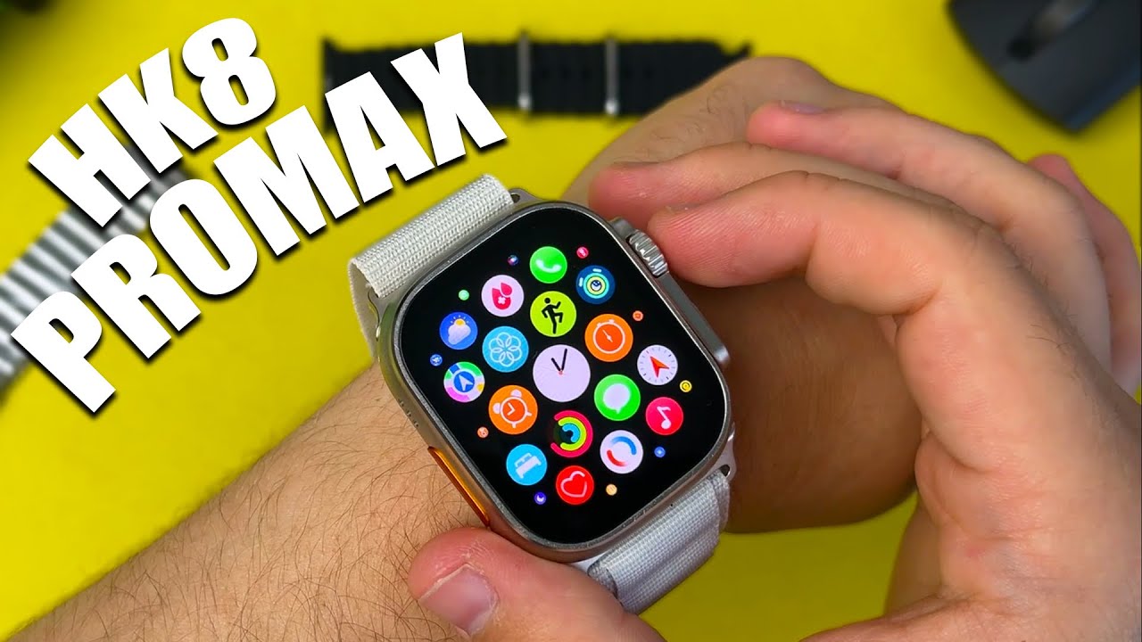 HK8 Pro Max Akıllı Saat İncelemesi | Stil ve Fonksiyonun Buluştuğu Bir Saat