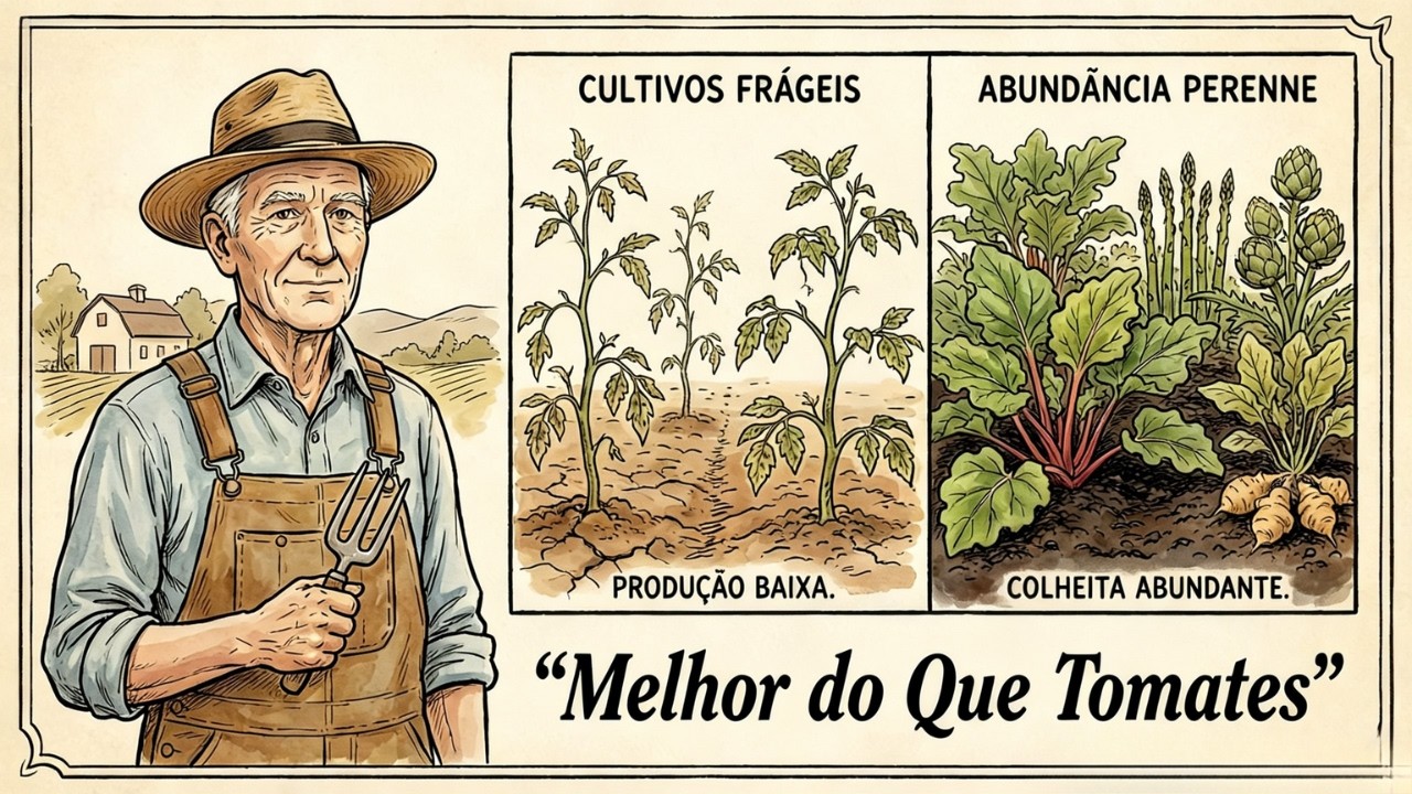 Una planta, cuatro estaciones de comida — No requiere replantación