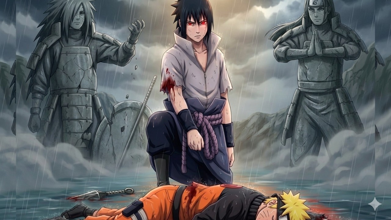 E SE SASUKE TIVESSE VENCIDO NO VALE DO FIM? O RESULTADO É ASSUSTADOR!