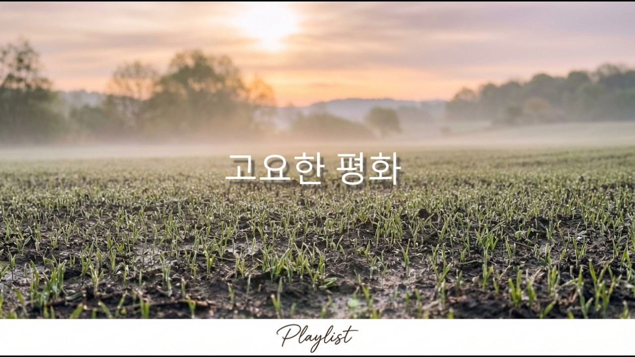 마음이 잔잔해지는 평화 플레이리스트