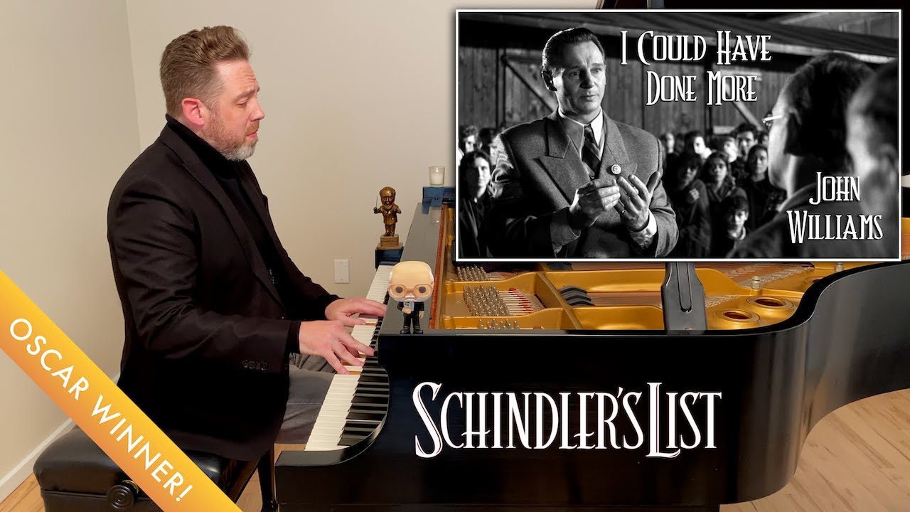 John Williams: I Could Have Done More | Schindler's List (piano cover)