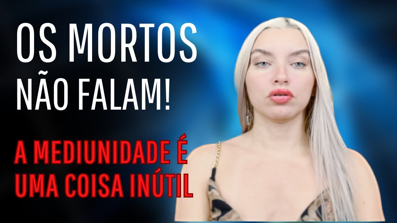 NÃO SÃO ESPÍRITOS QUE FALAM, É COISA PIOR… | MEDIUNIDADE