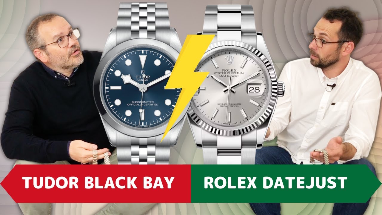 🔵 BATTLE TUDOR BLACK BAY 36 VERSUS ROLEX DATEJUST 36 (S4E30) - L'AVIS DE VIVIEN