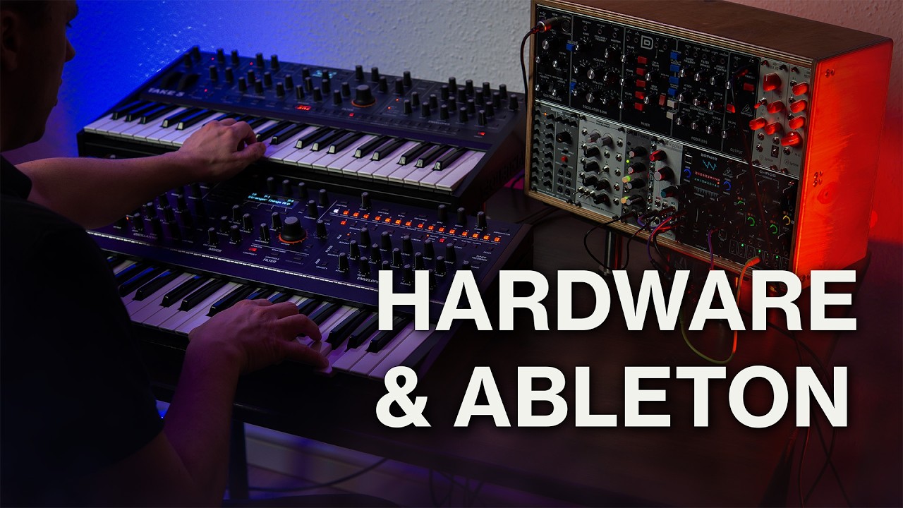 Как выступать вживую с аппаратными синтезаторами в Ableton