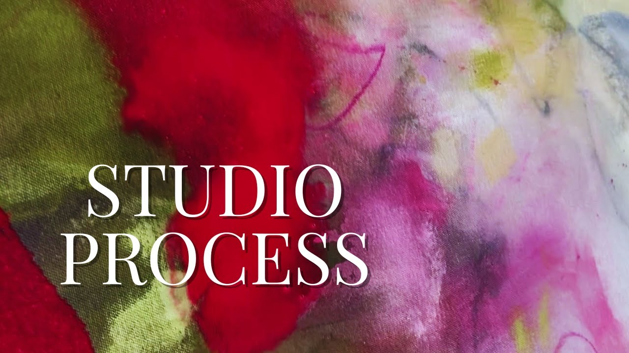 Listening to the Painting | Intuitive Acrylic Abstraction #IntuitivePainting #AbstractPainting