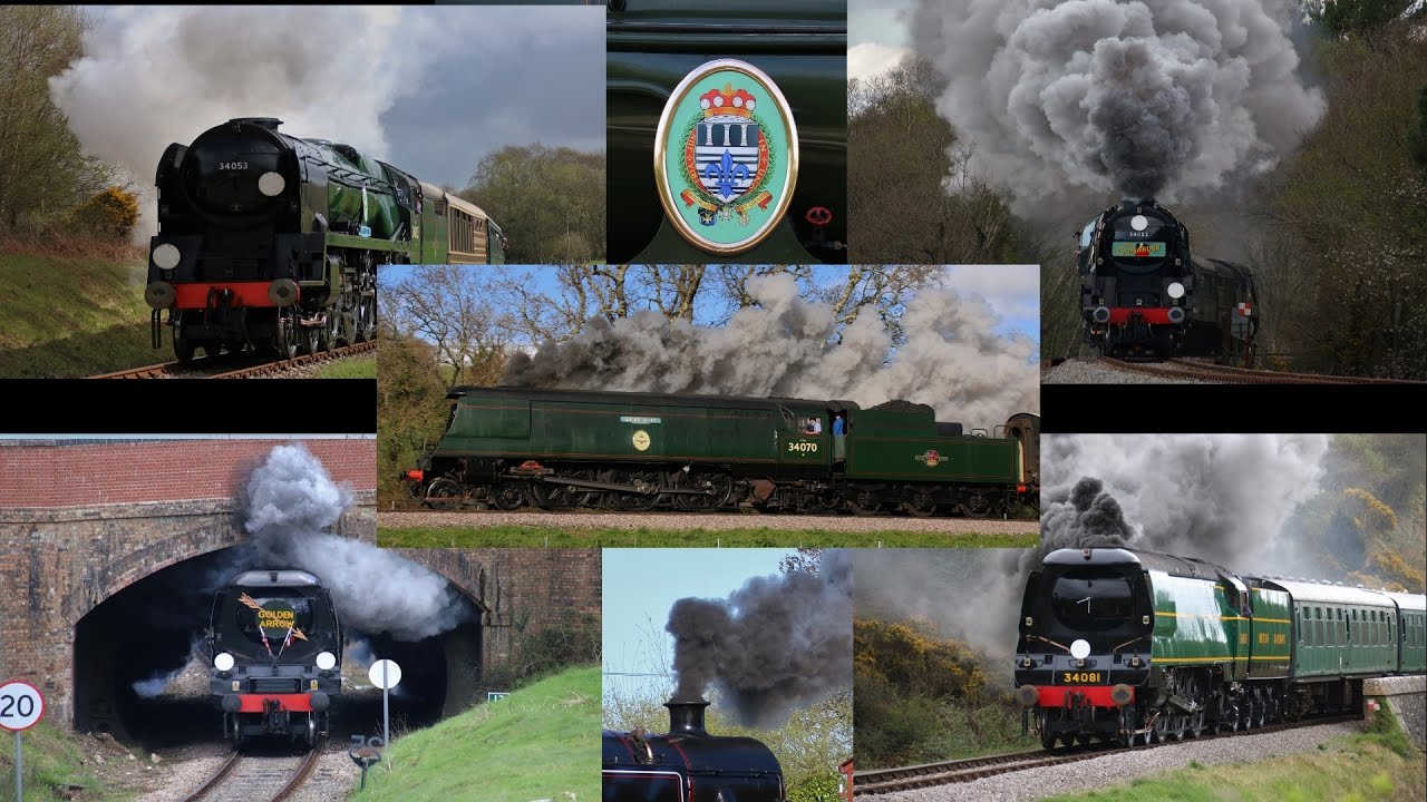 'Strictly Bulleid' At The Swanage Railway 1st & 2nd April 2017