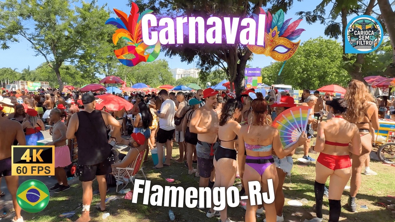 O QUE SOBROU do Bloco no Flamengo… Você Não Vai Acreditar 😳 | Caminhando pelo Carnaval RJ 2026 em 4K