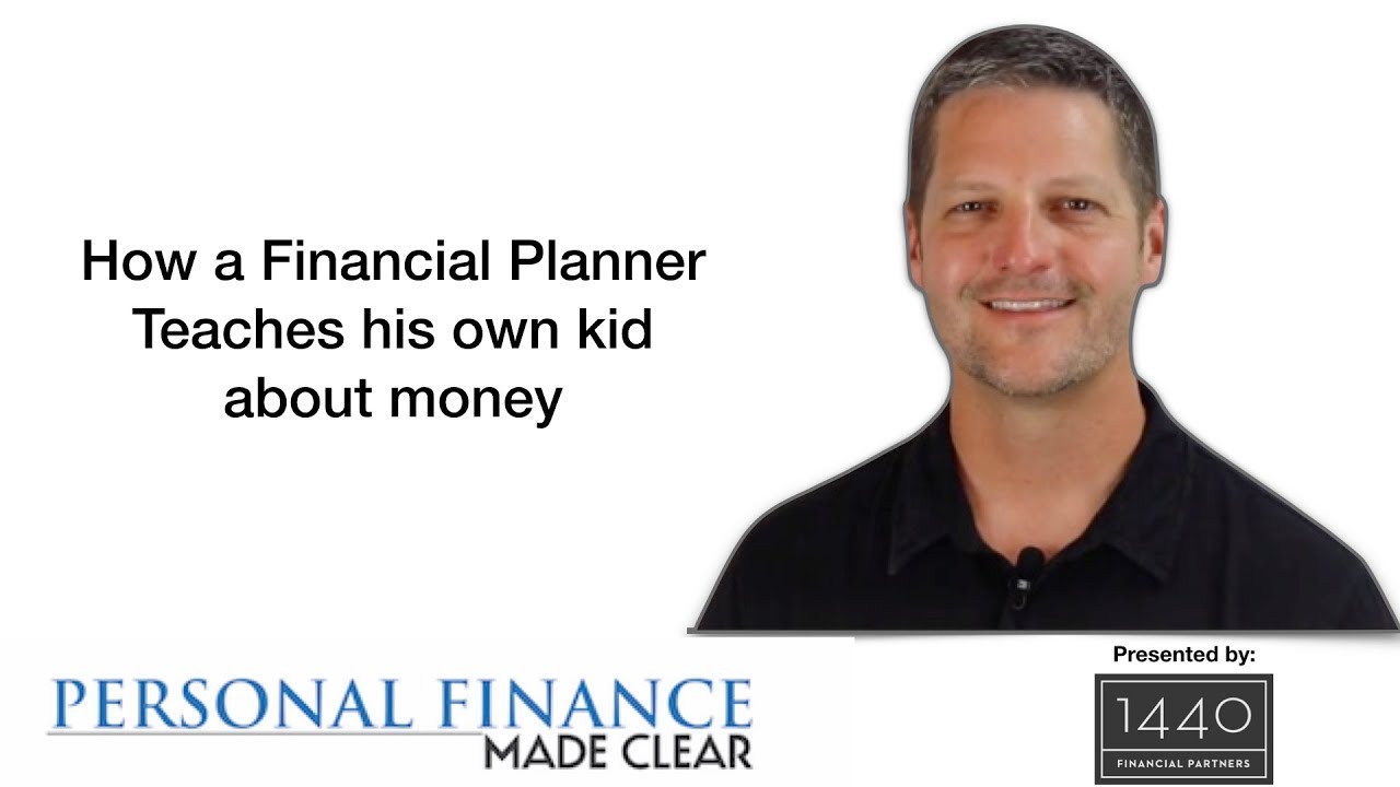 Teaching kids about money.  How a Financial Planner teaches his own kid money sense.