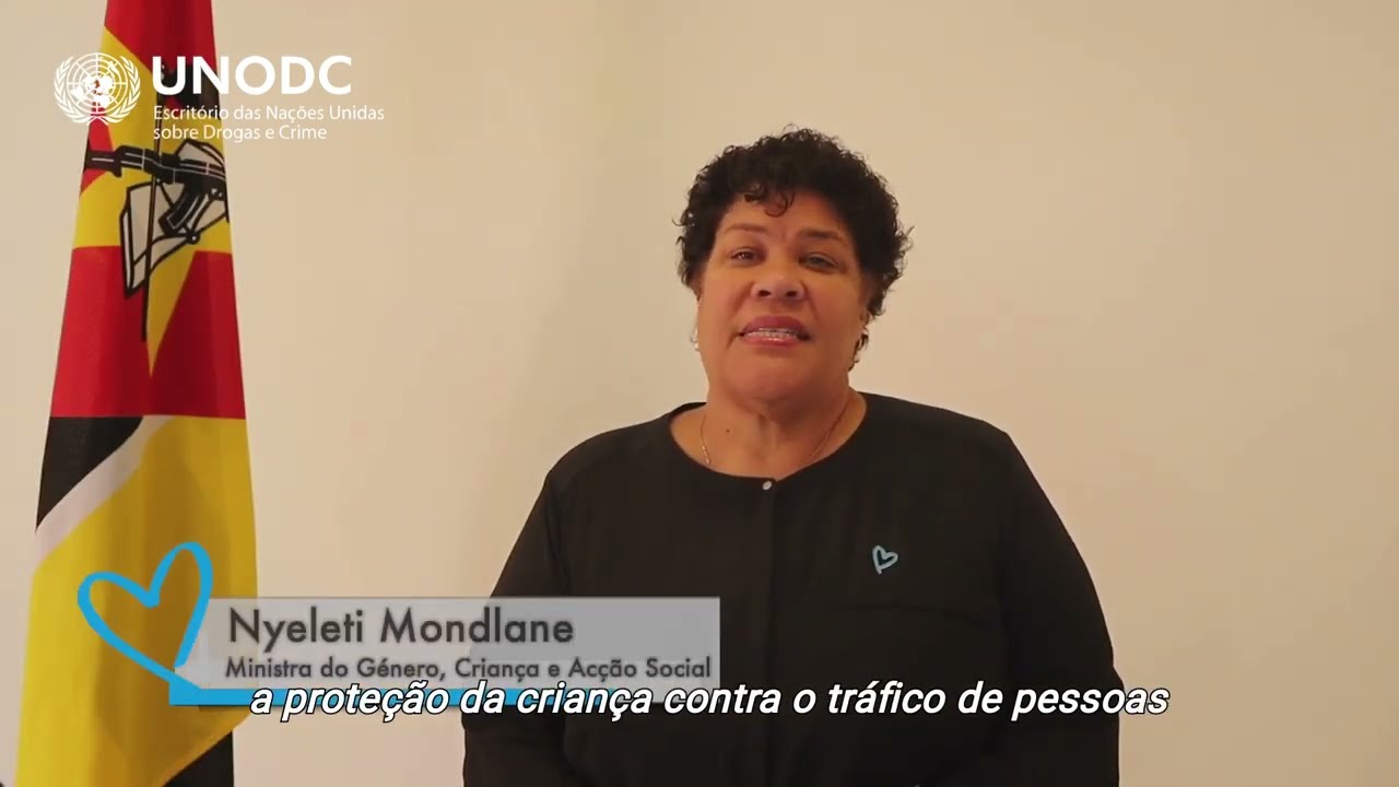 Ministra do Género, Criança e Acção Social de Moçambique | Dia Contra o Tráfico de Pessoas 2023